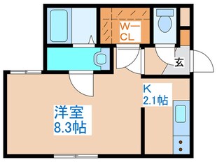 フォートデルッシの物件間取画像